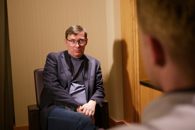 Луценко дає інтерв'ю "УП"