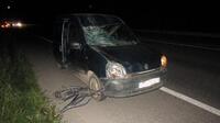 75-річного мешканця Рівненщини на дорозі Київ-Чоп на смерть збив водій Renault (ФОТО)