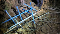 Повиривали хрести: на Рівненщині вандали понівечили 11 могил (ФОТО)