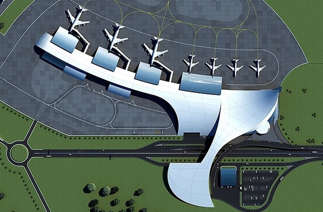 Проект Рівненського Аеропорту від архітектурно-дизайнгерське бюро «Автограф» (м. Рівне)