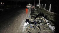 На півночі Рівненщини ВАЗ збив пішохода з велосипедом (ФОТО)