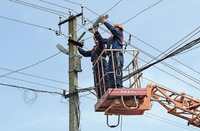 У більшості населених пунктів Рівненщини відновили електропостачання