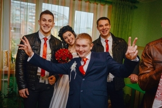 Маша Гороховська у день весілля
