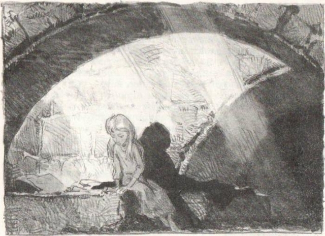 Ілюстрація до книги Короленка