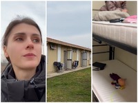 Українка показала, як «весело» живеться їй з дитиною у таборі в Італії