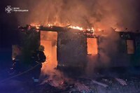 На Дубенщині вночі згорів будинок (ФОТО)