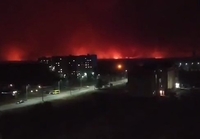 Вогняне пекло на Луганщині спричинили обстріли бойовиків (ВІДЕО) 