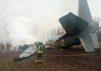 На Київщині впав військовий літак ЗСУ: є загиблі