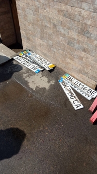 Після зливи у Рівному шукають власників автомобільних номерів (ФОТО)