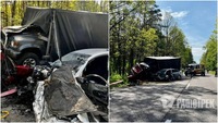 Моторошна автотроща на Сарненщині: на місці загинули два водії (ВІДЕО)