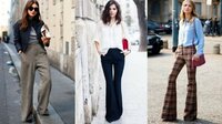 7 стильних луків у штанах кльош на осінь: як носити не по-старомодному (ФОТО)