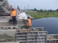 На кордоні Рівненщини з Білоруссю ремонтують міст (ФОТО)