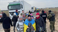 Активісти тримають вже 28 кілометрів російських фур з Німеччини на кордоні між Польщею та Білоруссю (ФОТО/ВІДЕО)