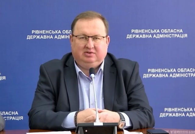 Начальник управління охорони здоров’я Рівненської ОДА Олег Вівсянник