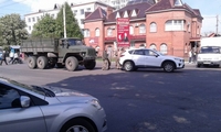 Деталі ДТП на Грушевського у Рівному: п'яні військові їхали з полігону за запчастинами