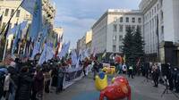 Рівняни взяли участь в акції під стінами Верховної Ради (ФОТО)