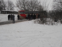 Автобус їхав з Варшави в Одесу, однак заїхав у кювет на Рівненщині (ФОТО) 