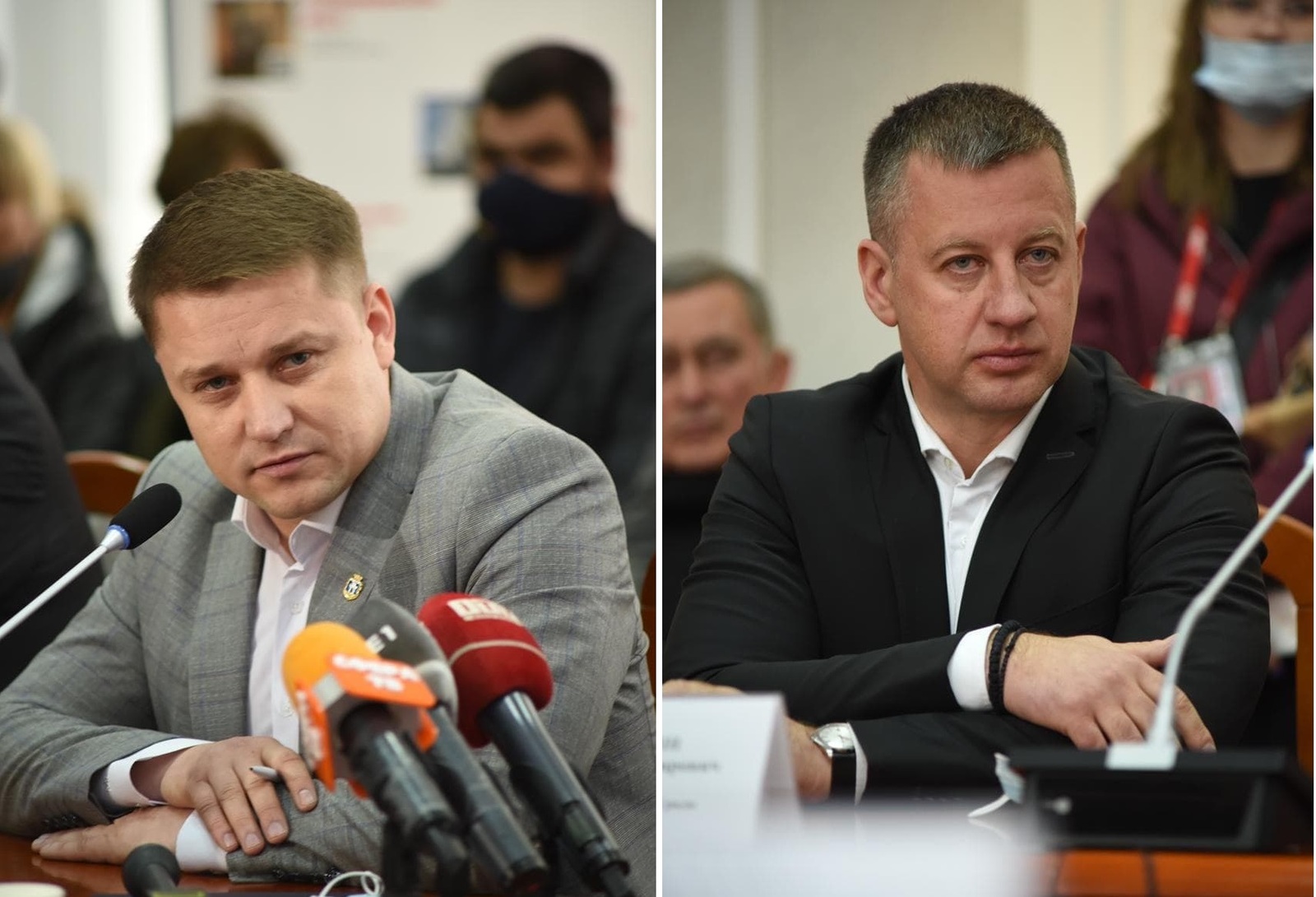 На фото: міський голова Рівного Олександр Третяк (ліворуч) та секретар Рівнеснької міськради Віктор Шакирзян (праворуч)