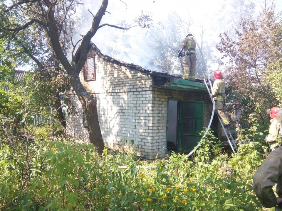 Фото штабу ООС після обстрілу Авдіївки