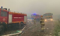 Рятувальникам подякували за гасіння пожежі у Рівному – пальним