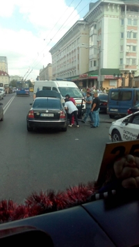 У центрі Рівного - ДТП (ФОТО)