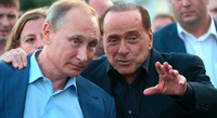 Ми з Меркель могли б стати медіаторами та спробувати переконати Путіна, - Берлусконі 