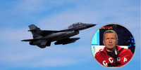 F-16 – у небі над Львовом: кадри вже в РосЗМІ, їх пропаганда – лютує (ФОТО/ВІДЕО)