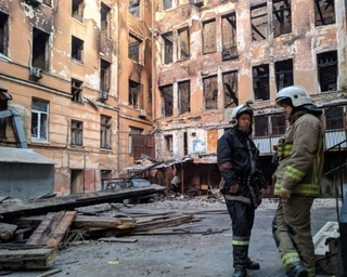 Фото - uazmi.info. Після пожежі в Одесі.
