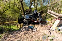  Від Mercedes – купа брухту: біля Рівного 4 людей тяжко травмувалися у ДТП 