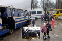 Діти вистрибували на ходу: на Дніпропетровщині водій шкільного автобуса помер під час руху (ФОТО 18+)
