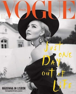 Мадонна на обкладинці Vogue
