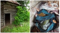 На кордоні з Білоруссю у покинутому домі знайшли сховок зброї для ворожої ДРГ? (ФОТО/ВІДЕО)