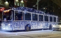 Безкоштовний тролейбус в Рівному курсуватиме в новорічну ніч
