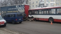 У Рівному через ДТП змінили чотири тролейбусні маршрути 