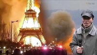 Пожежа на Ейфелевій вежі: відео набрало мільйони переглядів та коментарів (ФОТО/ВІДЕО)