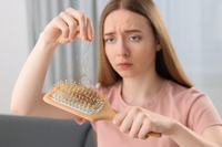 Випадки, коли випадіння волосся та лупа можуть бути дуже тривожним симптомом