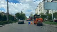 У Рівному через ремонт дороги важко проїхати вулицею (ФОТО)