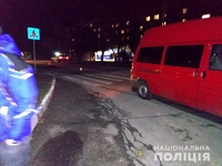 ДТП у Рівному: мікроавтобус на переході збив жінку (ФОТО)