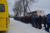 «Перенаселеній» школі на Поліссі подарували новий автобус 
