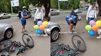 «Навіть не вибачився»: у Рівному п'яний велосипедист збив дитину (ФОТО)