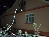 Пожежа на Рівненщині мало не залишила родину без будинку (ФОТО)