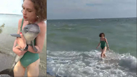 Можна розплакатися: дивовижний порятунок маленького дельфінчика під Миколаєвом (ВІДЕО)