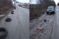 Гілля, сигнальні стрічки та скати: рівняни обурені сміттям на в'їзді у місто (ФОТО)