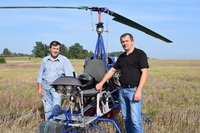 «Три метри над рівнем неба»: на Рівненщині батько з сином власноруч змайстрували гелікоптер (ВІДЕО)