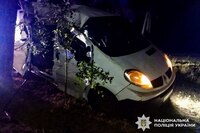 Повертав ліворуч і злетів з дороги: на Рівненщині травмувався 40-річний чоловік (ФОТО)