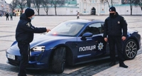 В Україні з'явився поліцейський Порше (ФОТО)