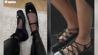 Корсетне шнурування на туфлях: модний тренд 2025 року, який підкорить серця (ФОТО)