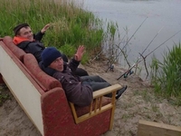 Риболовля на дивані по-рівненськи (ФОТО)