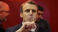 Президент Франції під вигуки «Будьмо!» випив за Україну (ВІДЕО)
