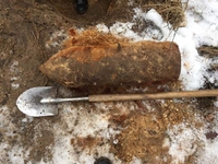 Селянин знайшов 50-кілограмову авіаційну бомбу в Рівненському районі (ФОТО)